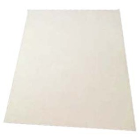 carton paja pliego blanco de 70 x 100 cm