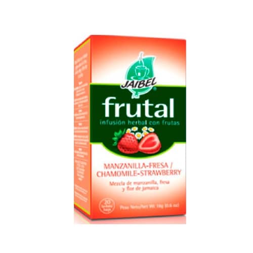 infusion herbal/frutas manzanilla-fresa frutal cj *20 bl