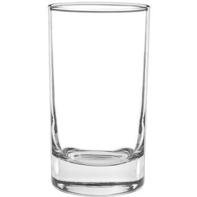 vaso cristal largo liso